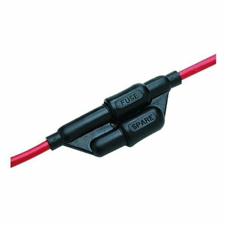 SEACHOICE Fuse Holder, 10A Amp Range, Wire Leads 12701